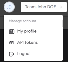 Profile settings